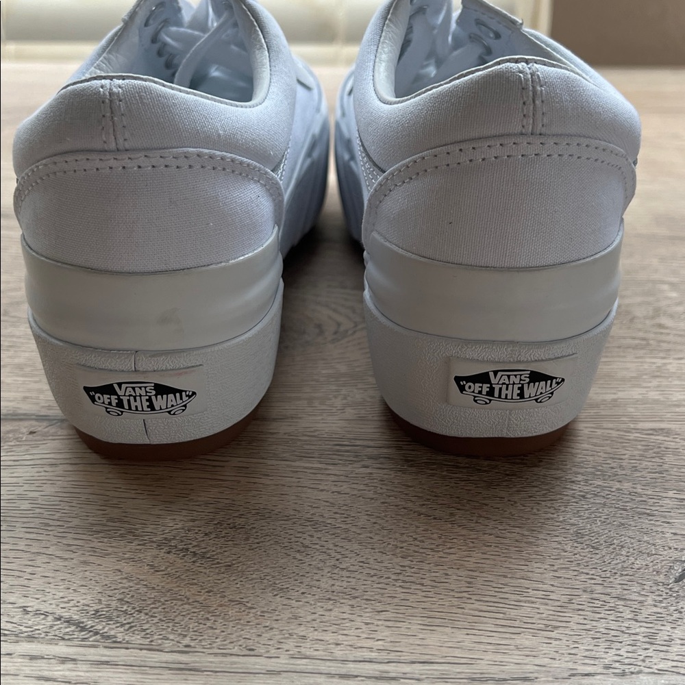 Vans Old Skool White Stackform Canvas Sneakers - image 4